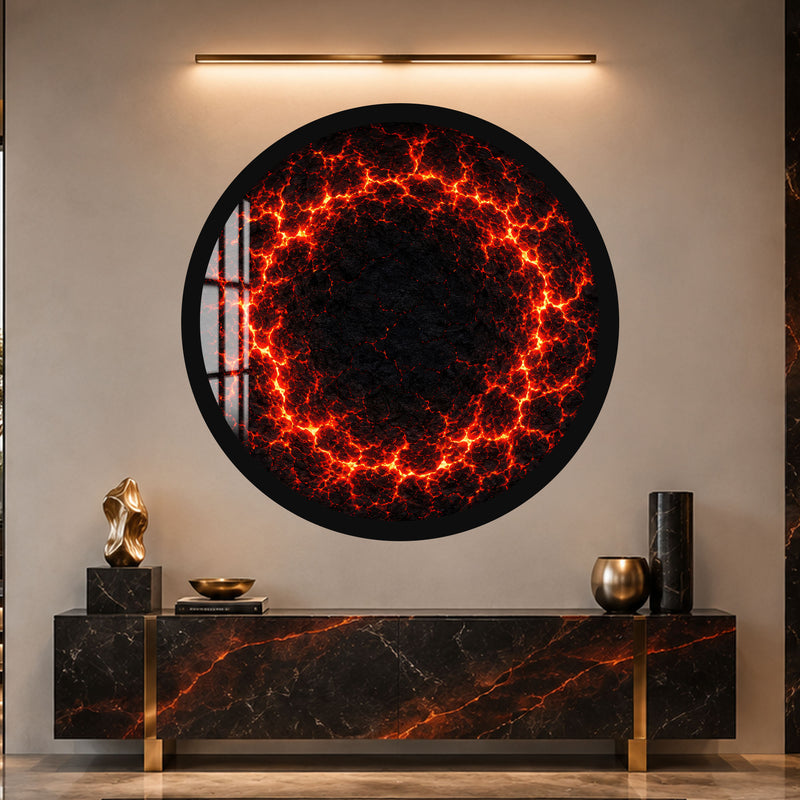 Molten Eclipse with black frame