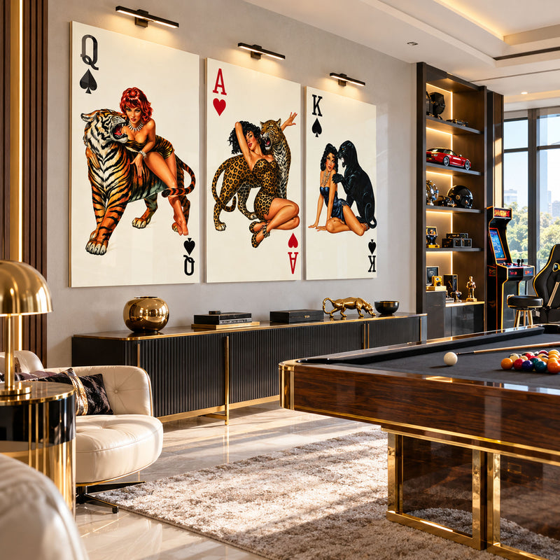 Wild Card Glamour lifestyle view