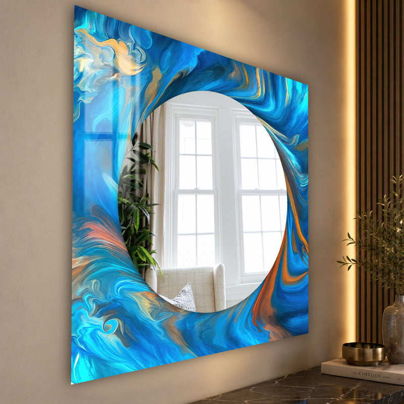 Azure Marble Swirl lifestyle view