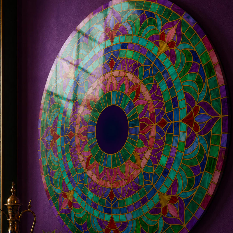 Jewel Tone Gold Leaded Lotus lifestyle view