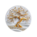 Jeweled Golden Tree product shot on white background