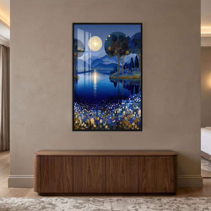 Gilded Moonlit Lake lifestyle view