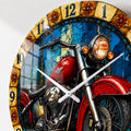 Stained Glass Motorcycle lifestyle view