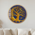 Celestial Tree of Life with gold frame