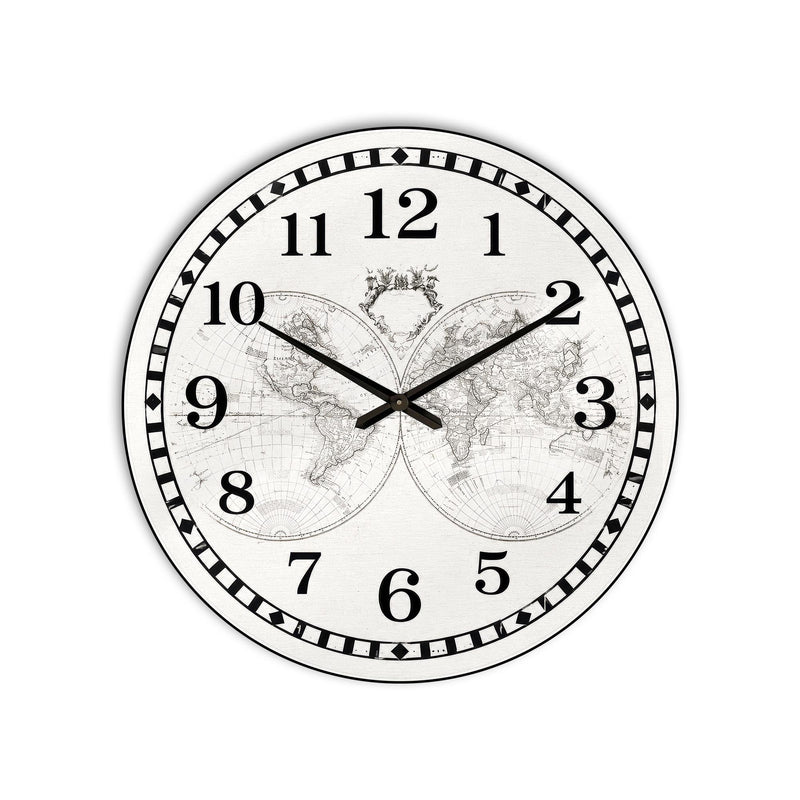 Vintage World Map lifestyle view