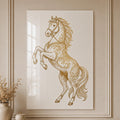 Ornate Golden Stallion lifestyle view