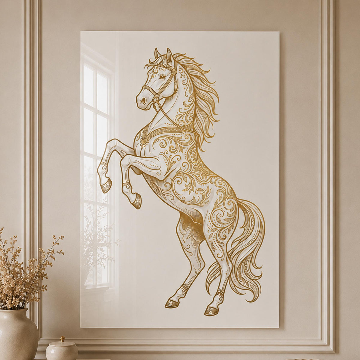 Ornate Golden Stallion lifestyle view