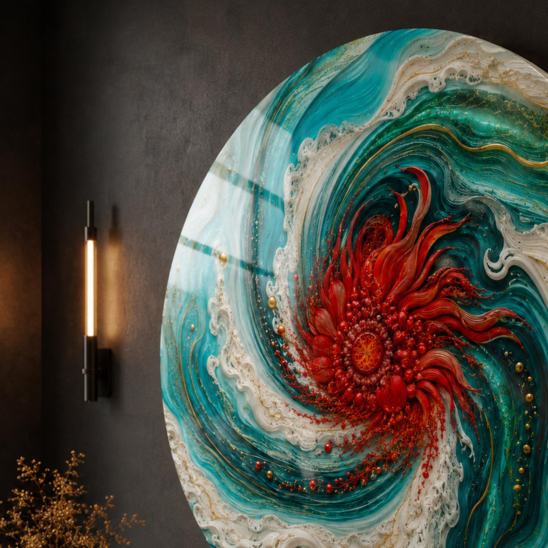 Coral Tide Swirl lifestyle view