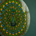 Emerald Peacock Mandala lifestyle view