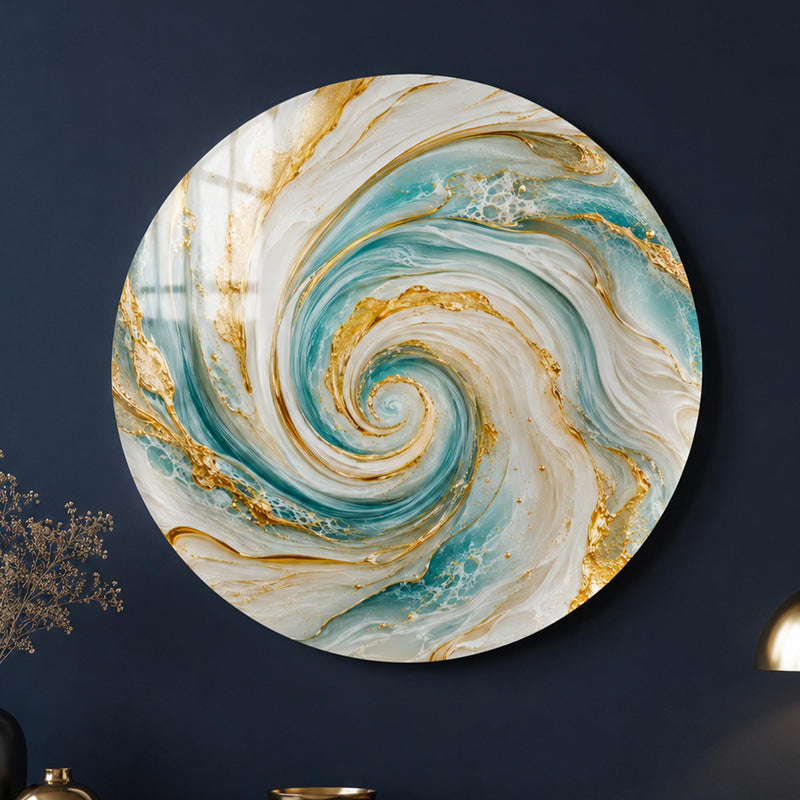 Gilded Aqua Vortex lifestyle view