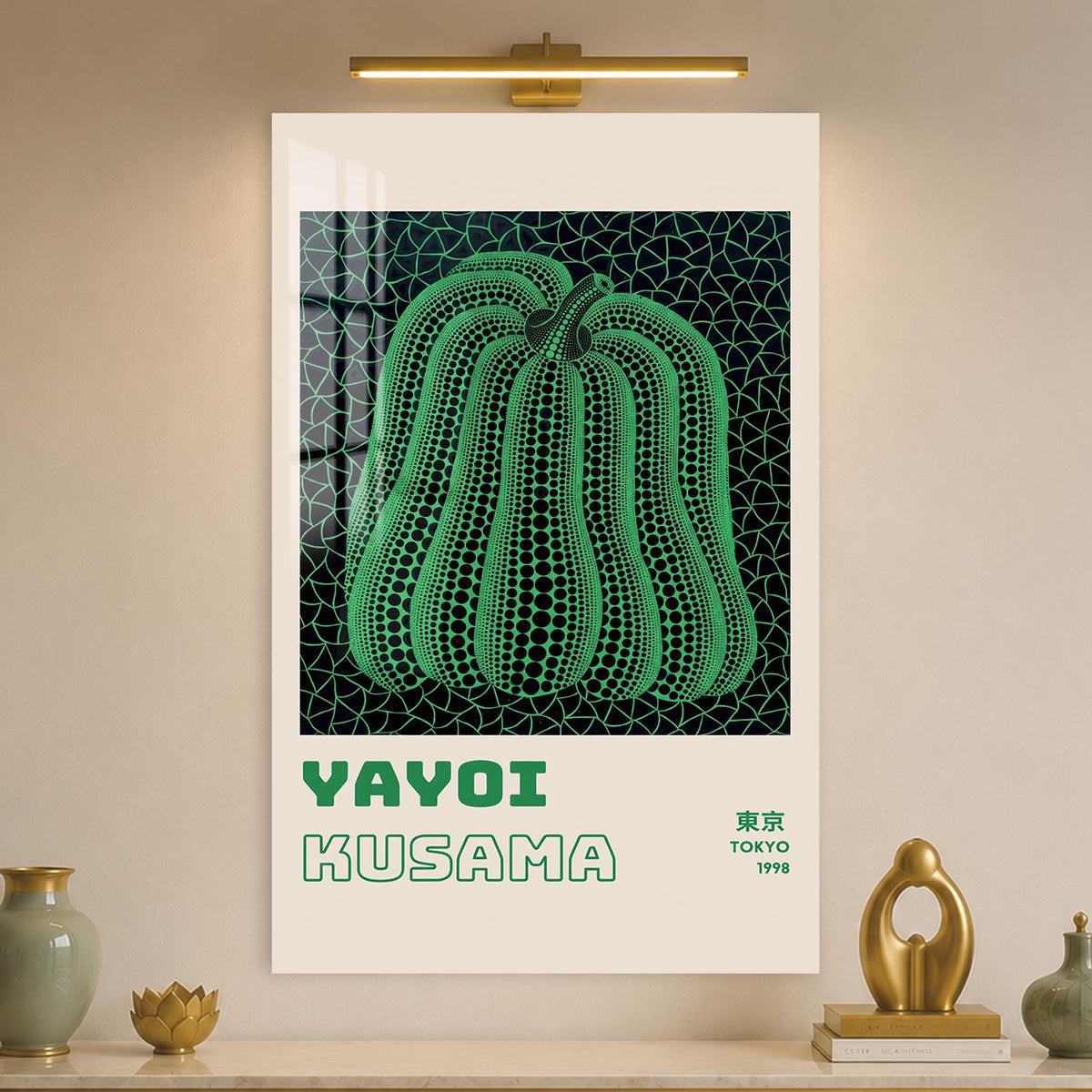 Emerald Kusama Pumpkin lifestyle view