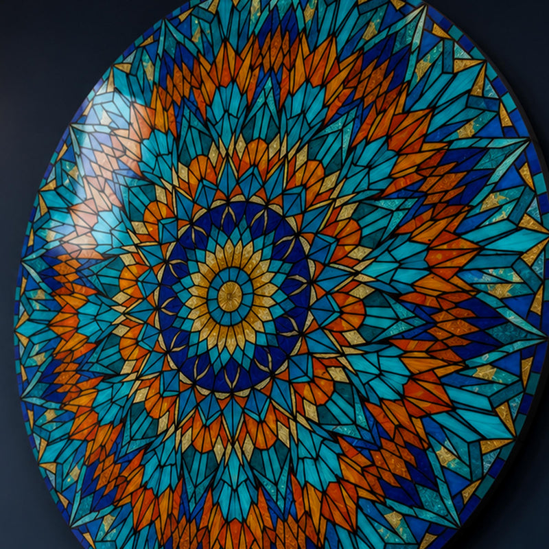 Crystal Flower Burst Mandala lifestyle view
