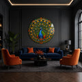 Emerald Peacock Fan lifestyle view