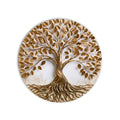 Golden Tree of Life product shot on white background