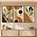Earthy Botanical II with black frame