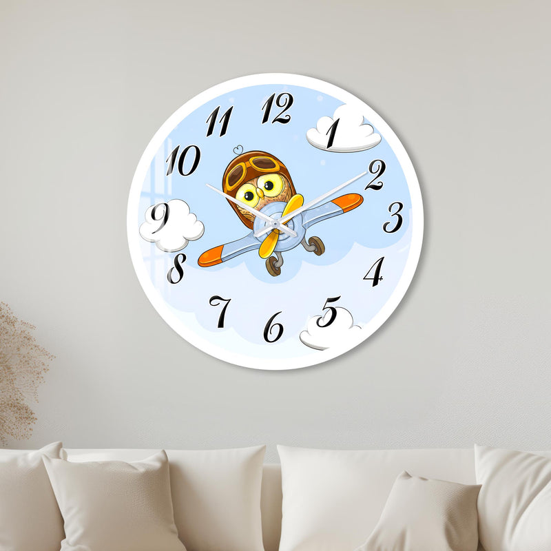 Owl Aviator with white frame