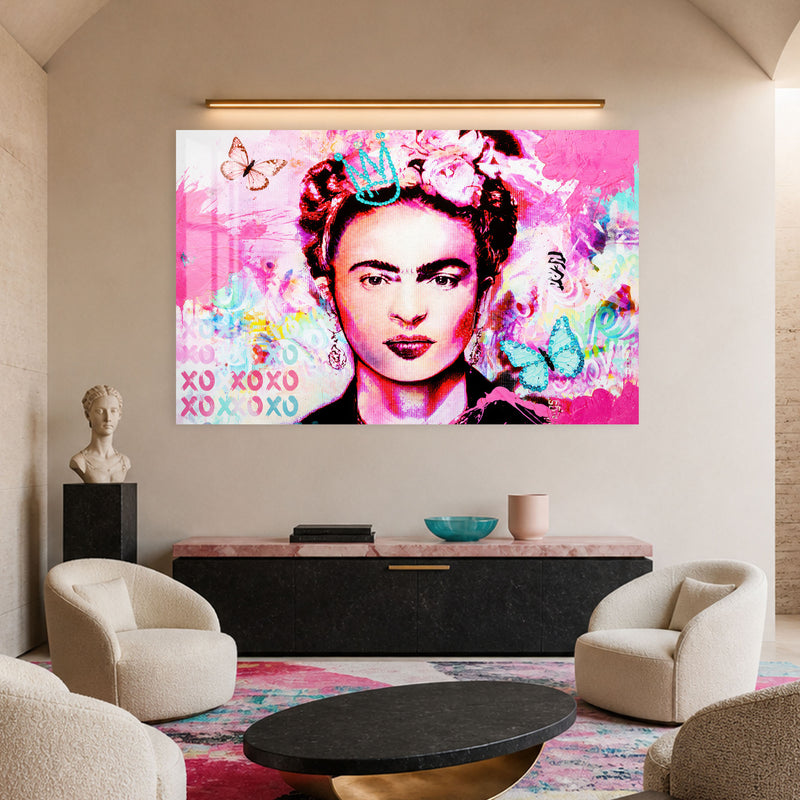 Frida Butterfly Pop Portrait lifestyle view
