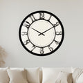 Vintage Oversized Numerals with black frame