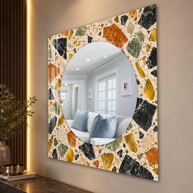 Terrazzo Mosaic Mirror lifestyle view
