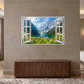 Alpine Window Vista with white frame