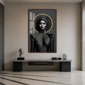 Radiant Future Muse with walnut frame