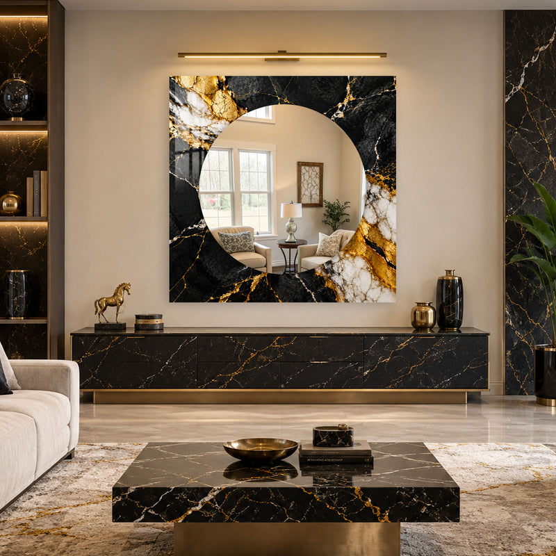 Gilded Onyx Marble lifestyle view