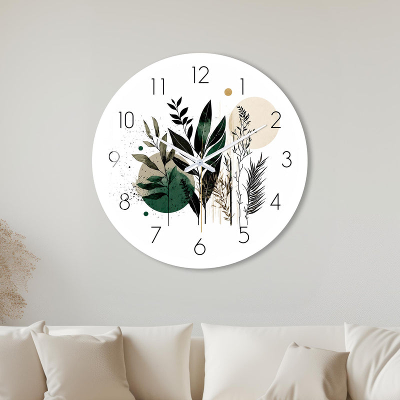 Emerald Botanical with white frame
