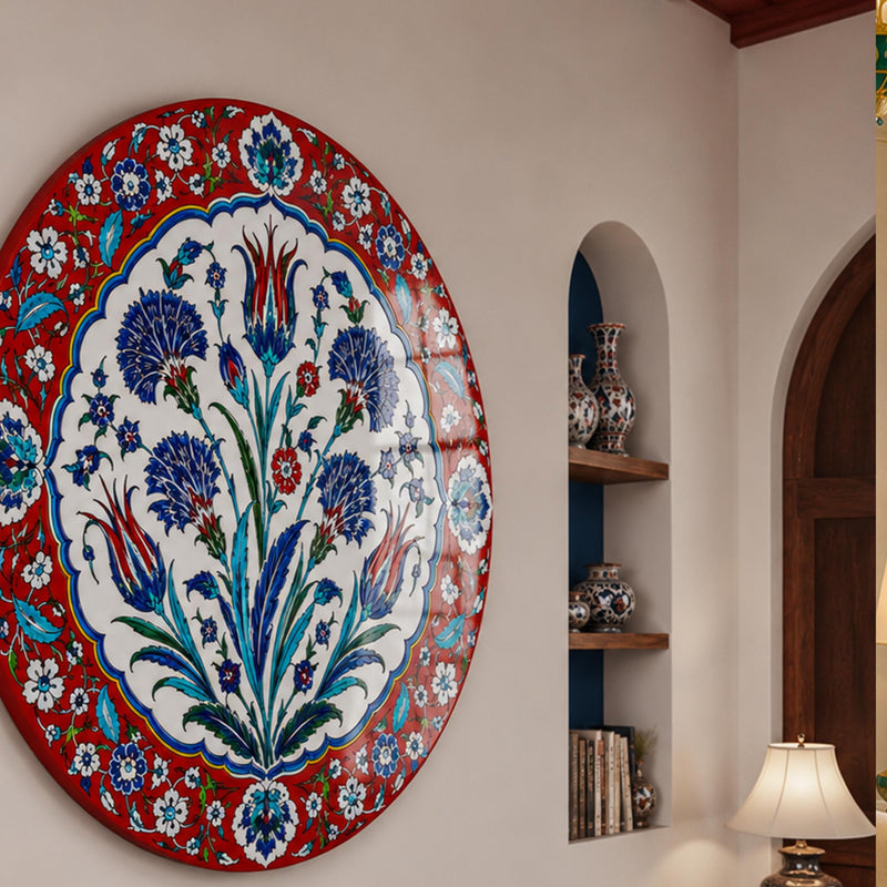 Ottoman Floral Medallion lifestyle view