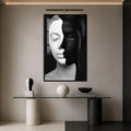Light And Shadow with black frame