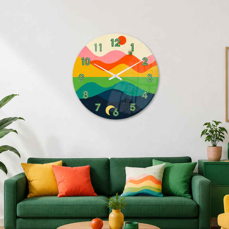 Retro Sunset Waves lifestyle view