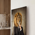 Executive Lion close-up angled detail