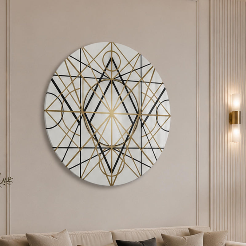 Sacred Geometry Star Line Art lifestyle view