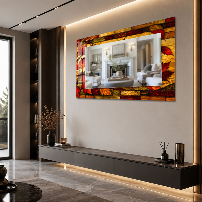 Autumn Leaves Mosaic lifestyle view