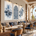 Islamic Blue lifestyle view