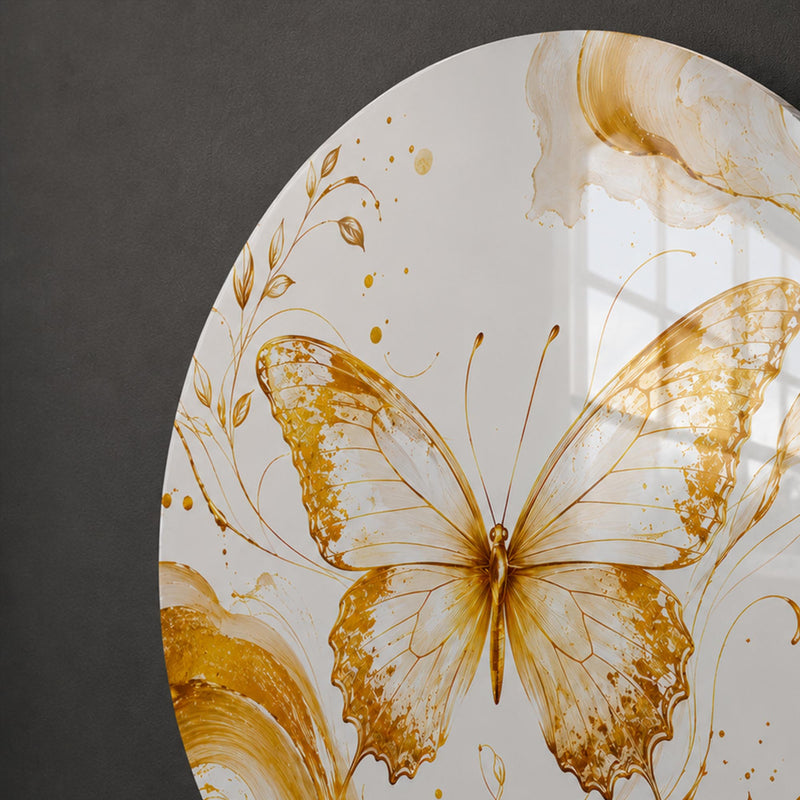 Golden Butterfly Elegance lifestyle view