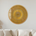 Golden Ray Disc with gold frame