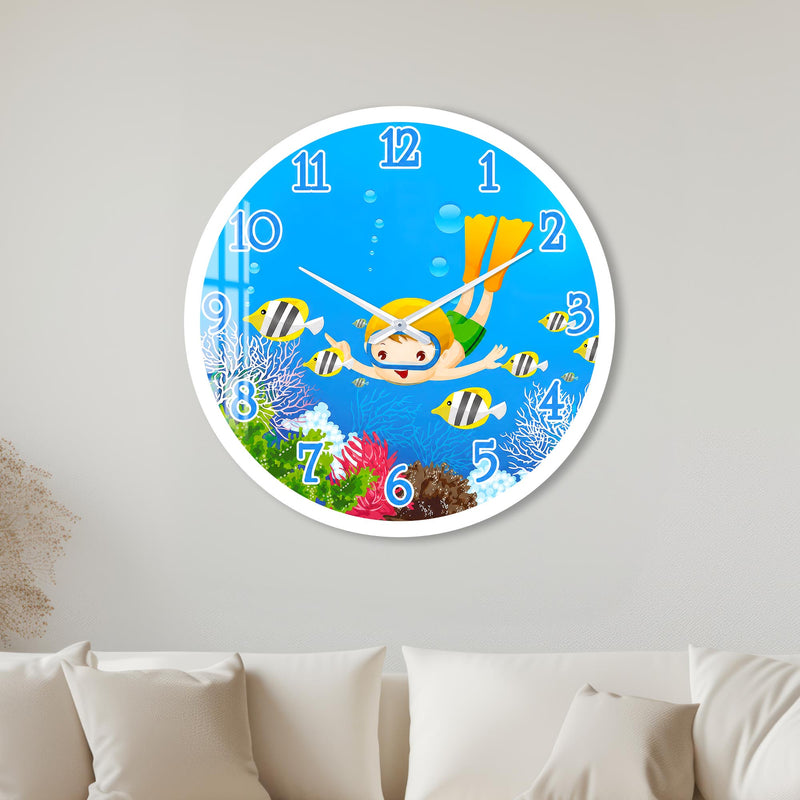 Underwater Snorkelling Adventure with white frame