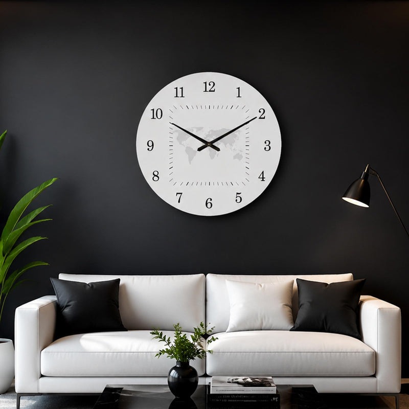 Minimal World Map lifestyle view