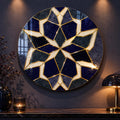 Navy Gold Star Tile Mosaic lifestyle view