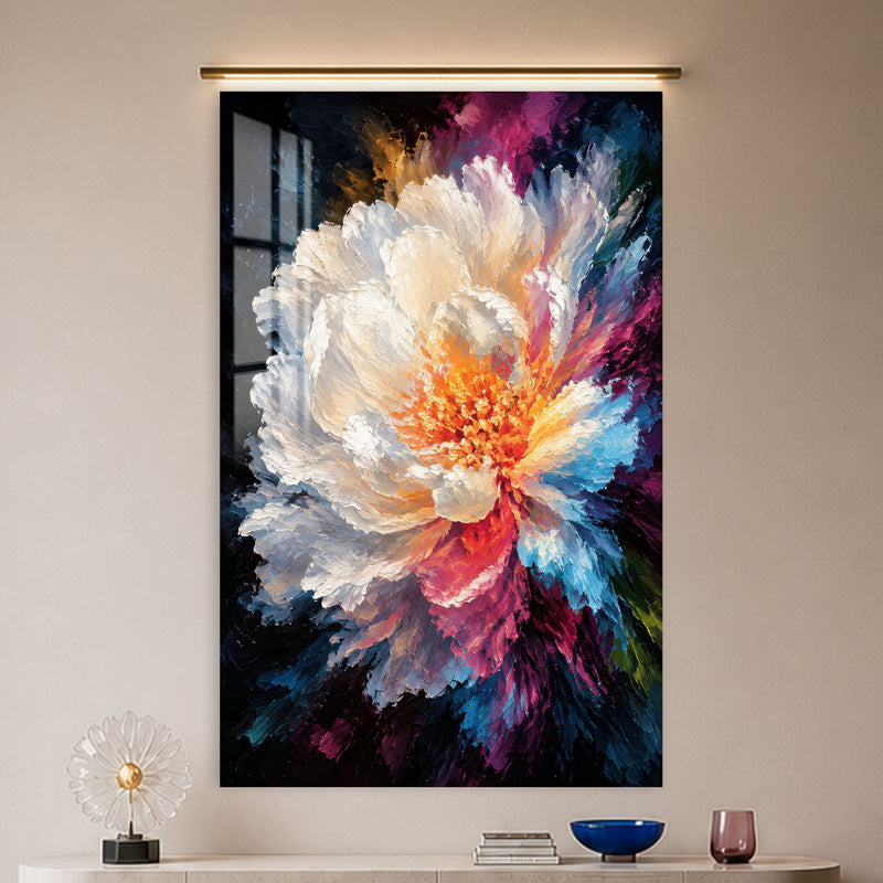 Midnight Peony in a modern room