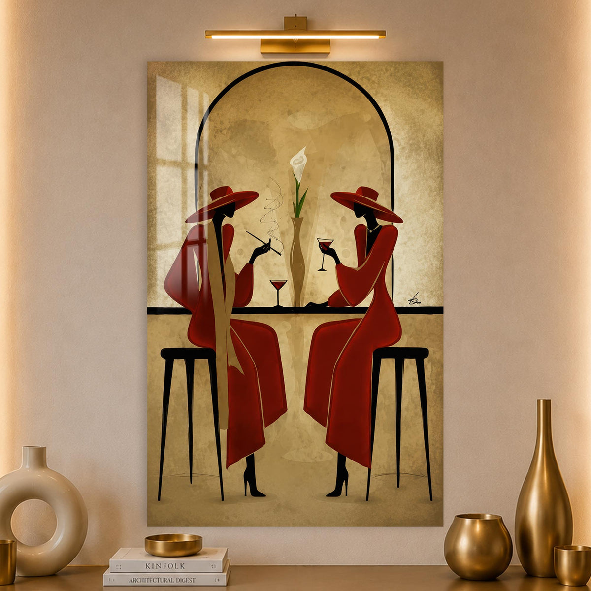 Scarlet Cocktail Hour lifestyle view