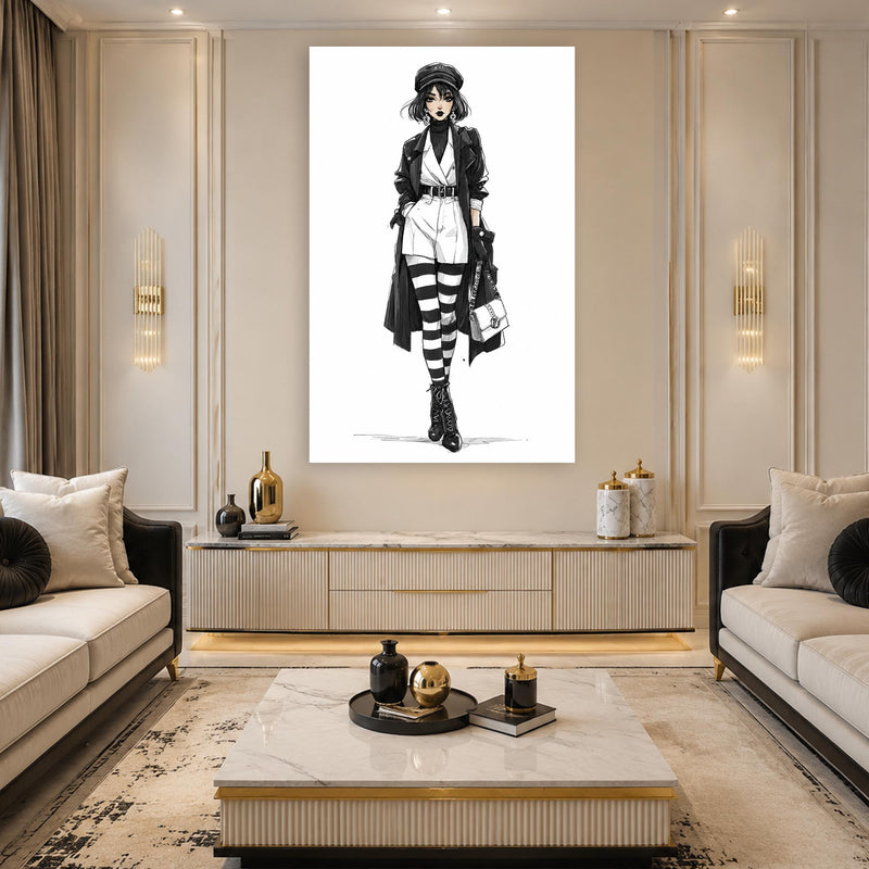Monochrome Street Muse lifestyle view