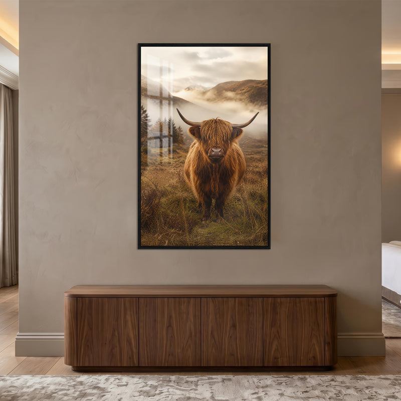 Highland Guardian with black frame