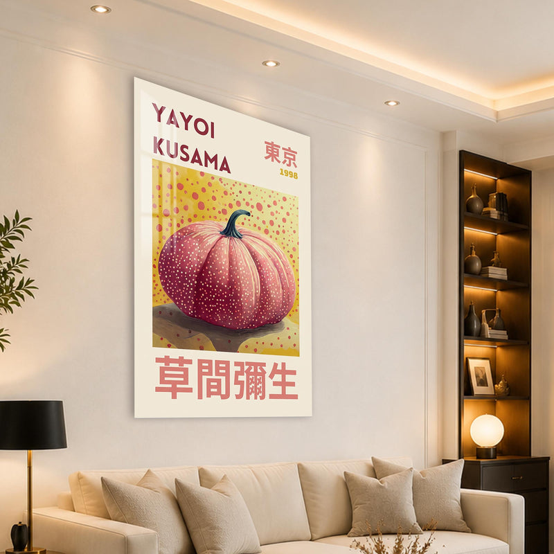 Yayoi Pumpkin Poster lifestyle view