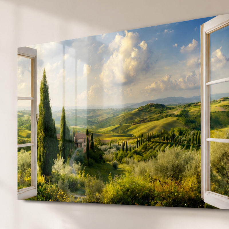 Tuscan Window View lifestyle view