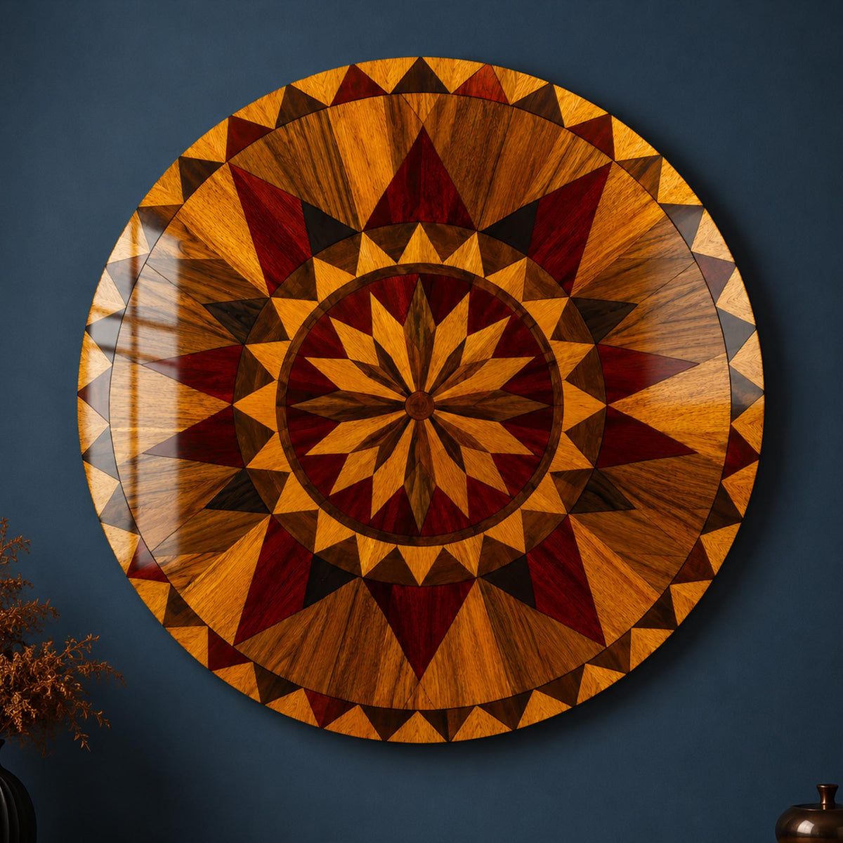 Amber Mosaic Starburst lifestyle view
