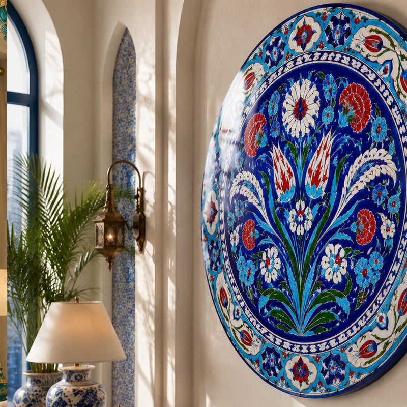 Ottoman Floral Medallion lifestyle view