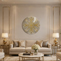 Gilded Petal Symphony in a modern room