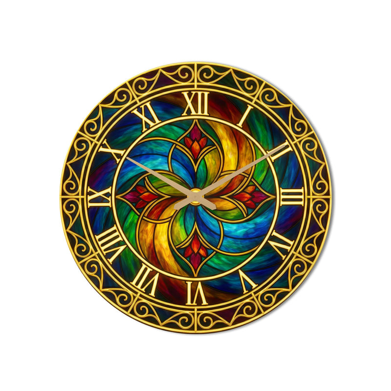 Rainbow Cathedral Dial product shot on white background