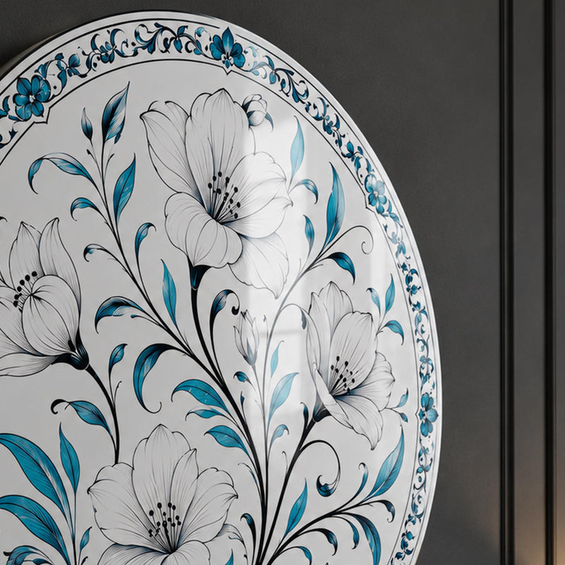 Turquoise Floral Elegance lifestyle view